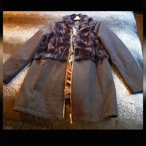 Thalia Sodi Fur Jacket